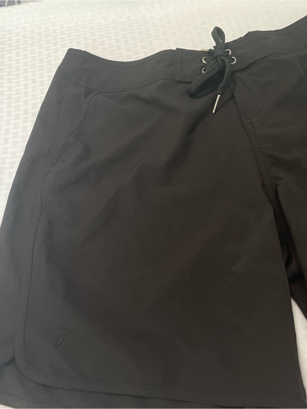 Nautica Women's Black Swim Board Shorts